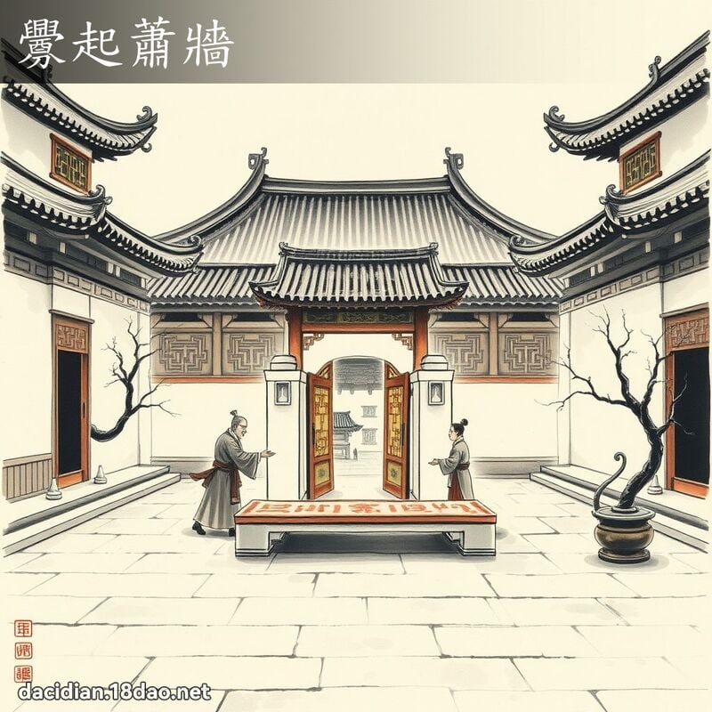 釁起蕭牆 配图