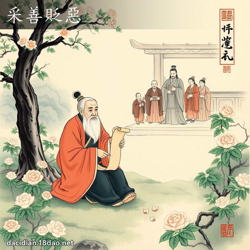 采善貶惡 配图