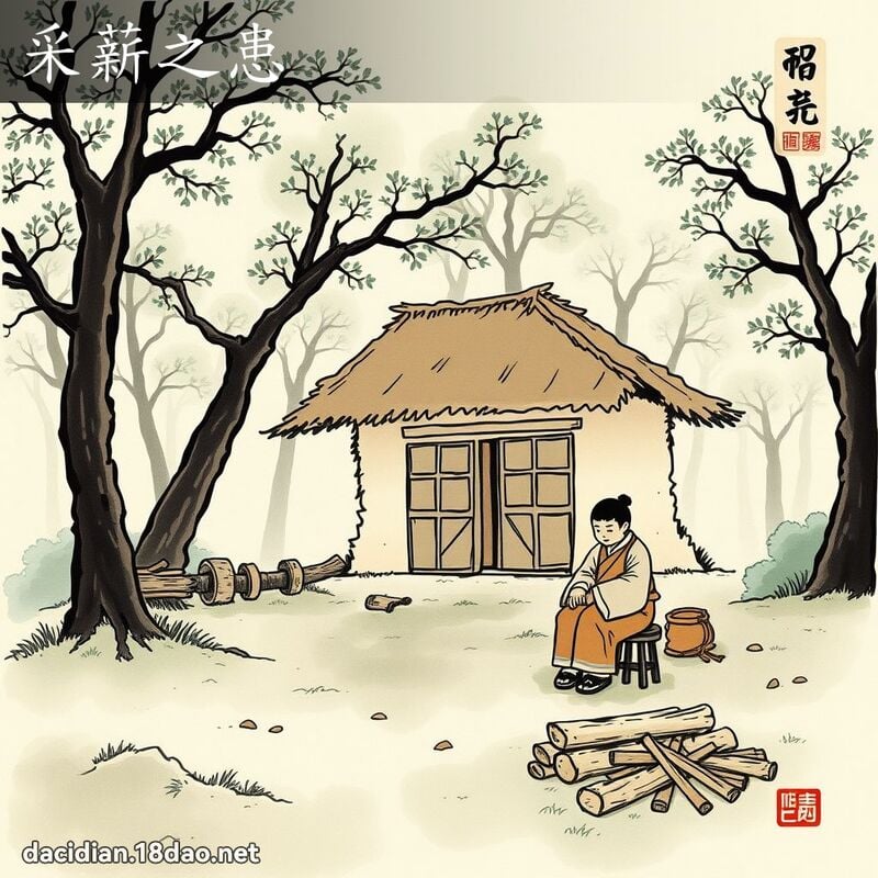 采薪之患 配图