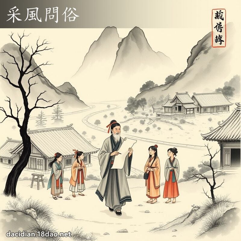 采風問俗 配图