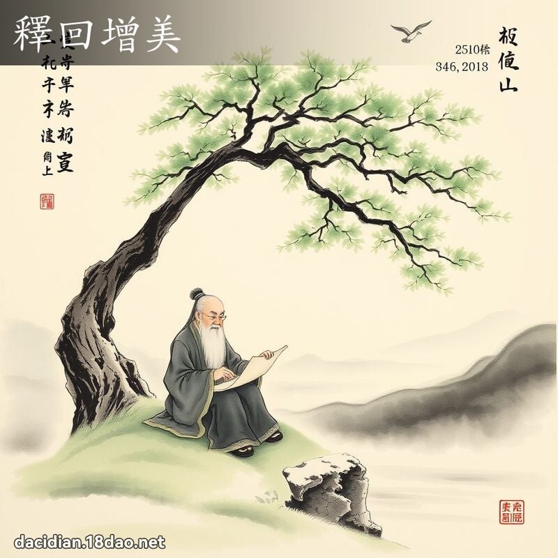 釋回增美 配图