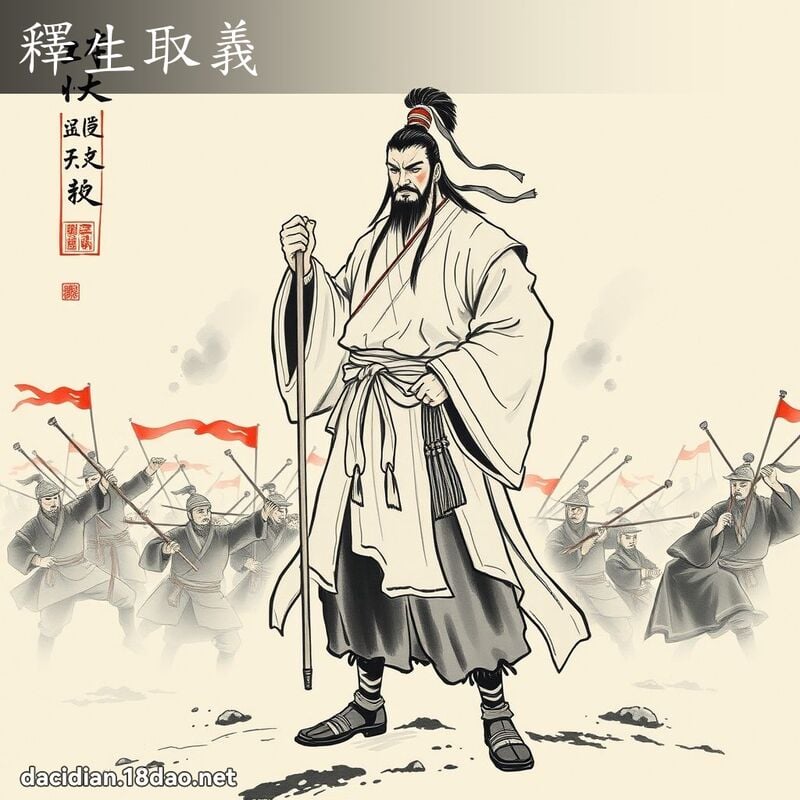 釋生取義 配图