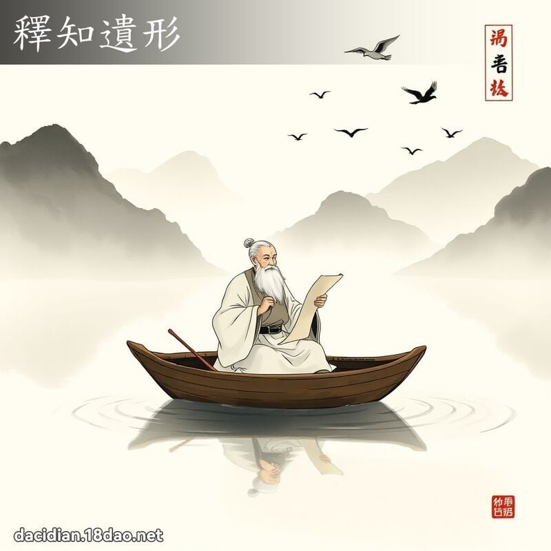 釋知遺形 配图