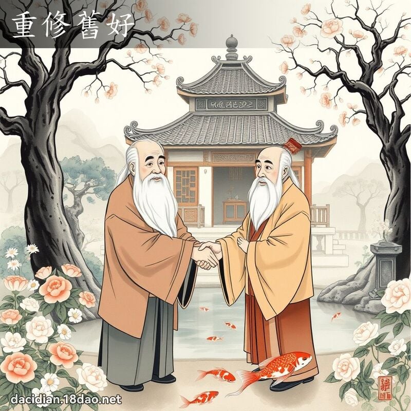 重修舊好 配图