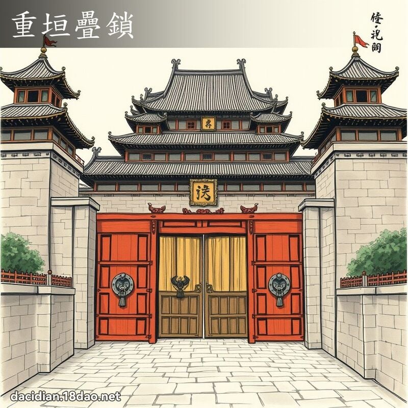 重垣疊鎖 配图