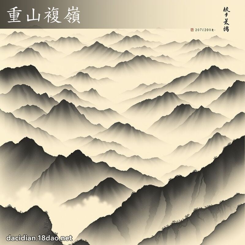 重山複嶺 配图