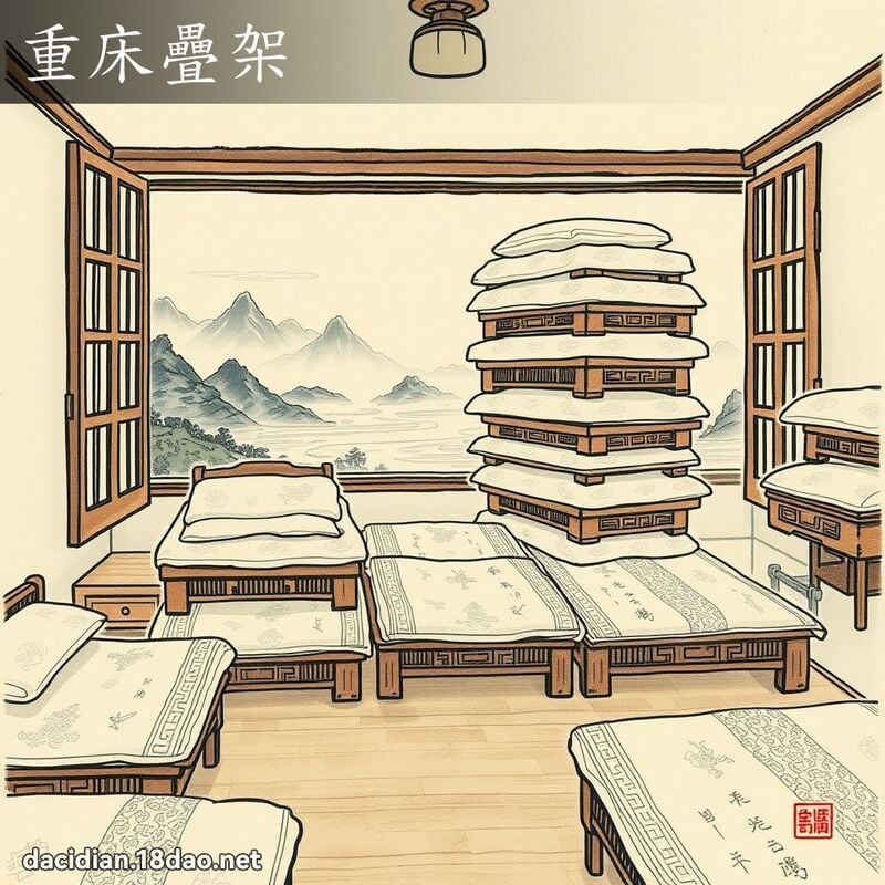 重床疊架 配图