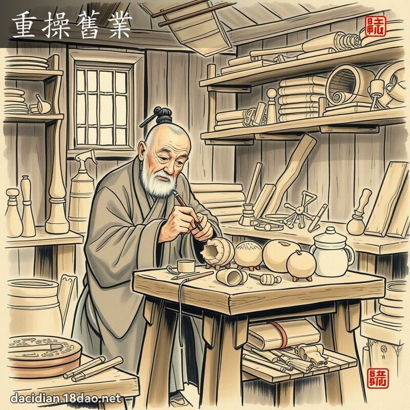 重操舊業 配图