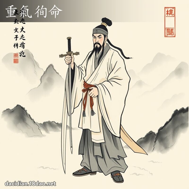 重氣徇命 配图