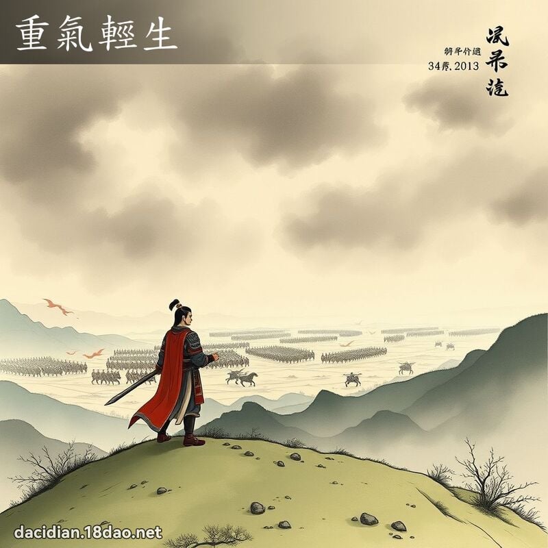 重氣輕生 配图