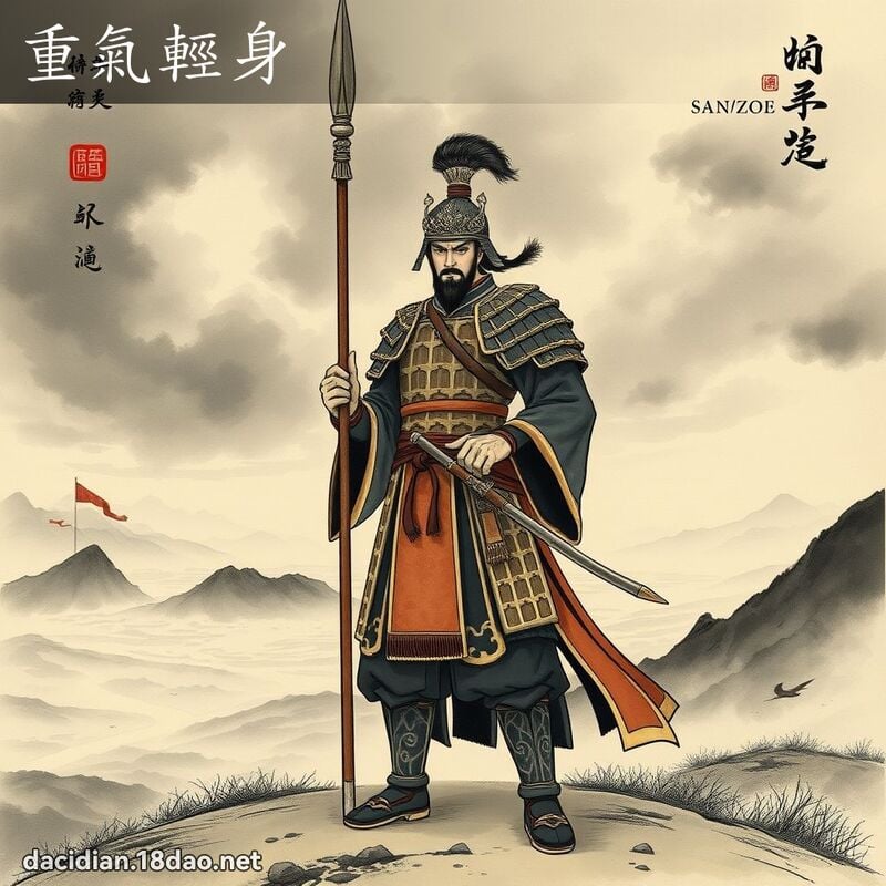 重氣輕身 配图