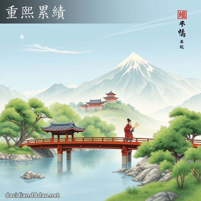 重熙累績 配图