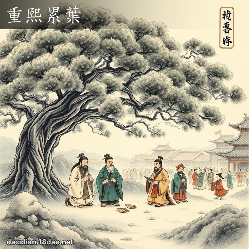 重熙累葉 配图