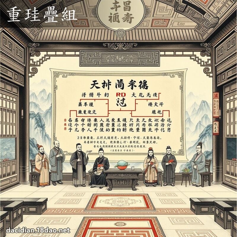 重珪疊組 配图