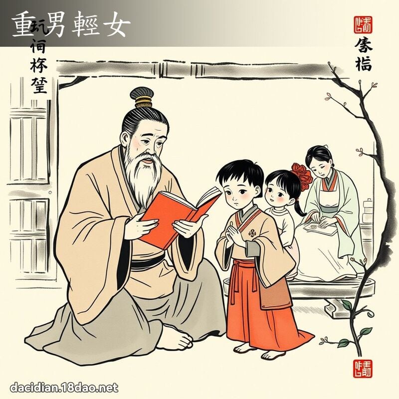重男輕女 配图