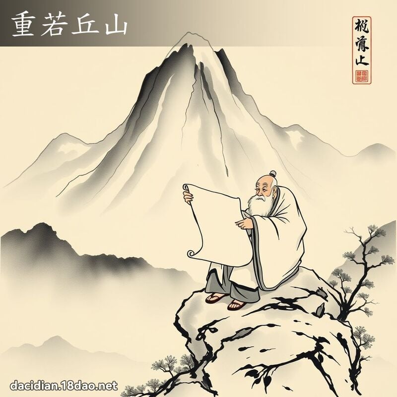 重若丘山 配图