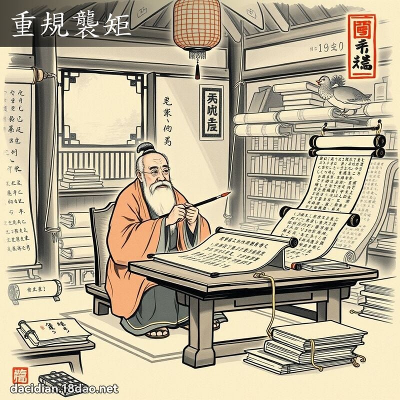 重規襲矩 配图