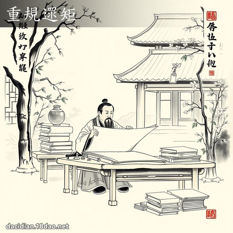 重規遝矩 配图