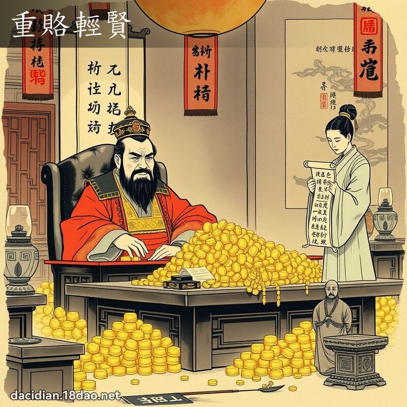 重賂輕賢 配图