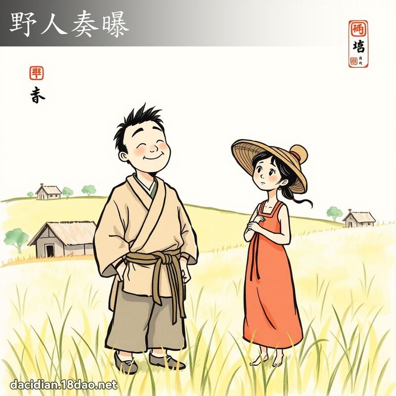 野人奏曝 配图
