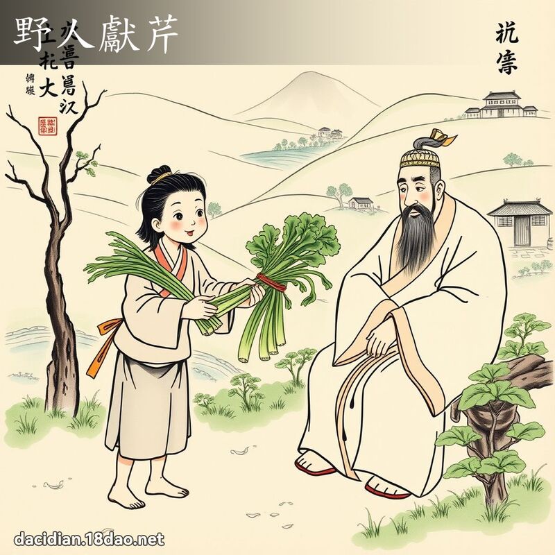 野人獻芹 配图