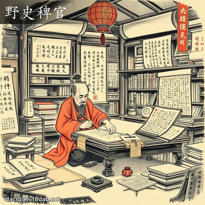 野史稗官 配图