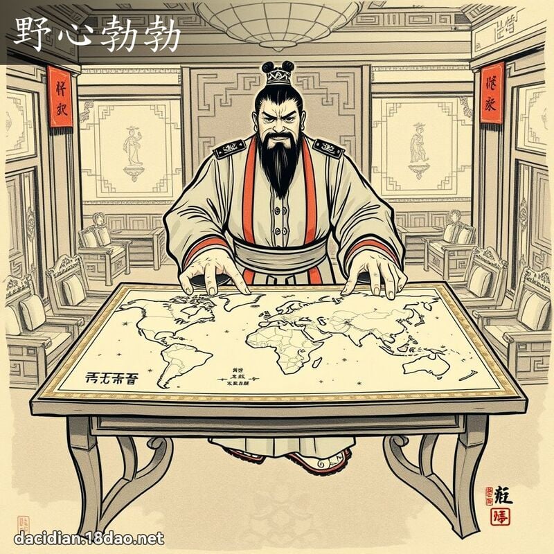 野心勃勃 配图