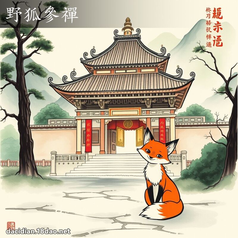 野狐參禪 配图
