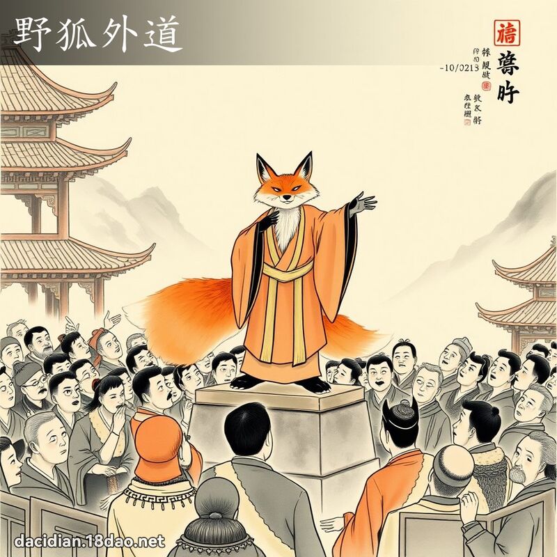野狐外道 配图