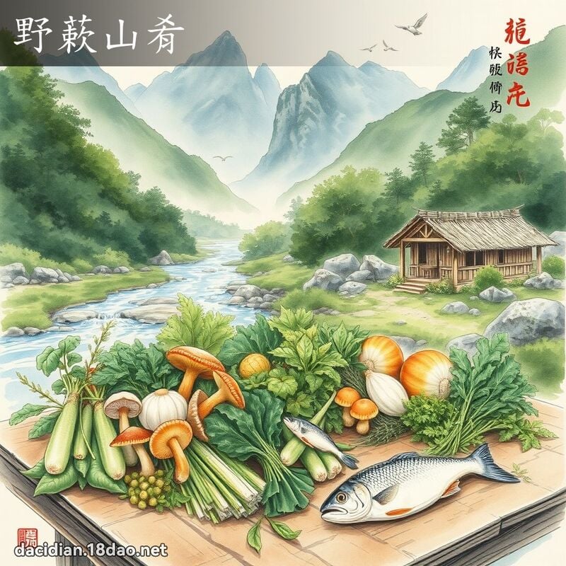 野蔌山肴 配图