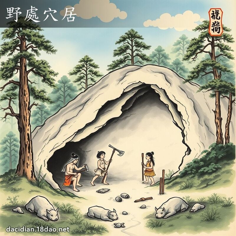 野處穴居 配图