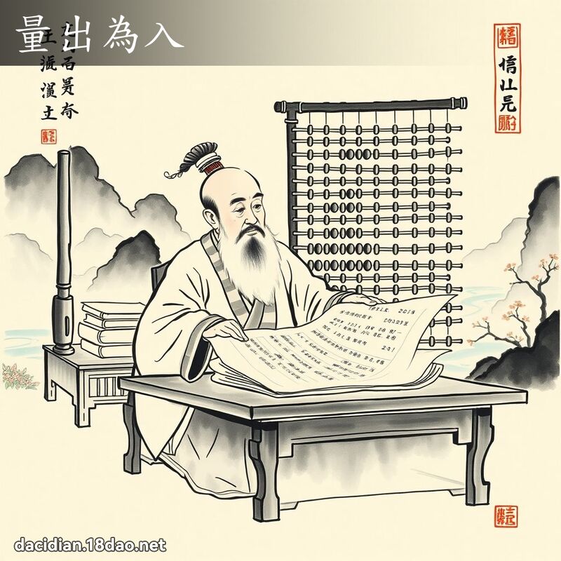 量出為入 配图