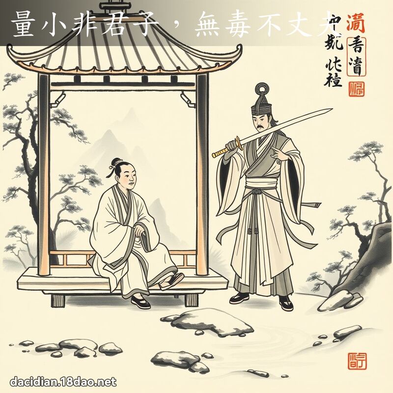 量小非君子,無毒不丈夫 配图