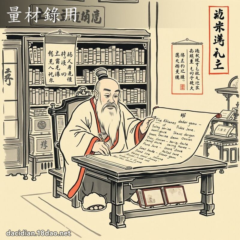 量材錄用 配图