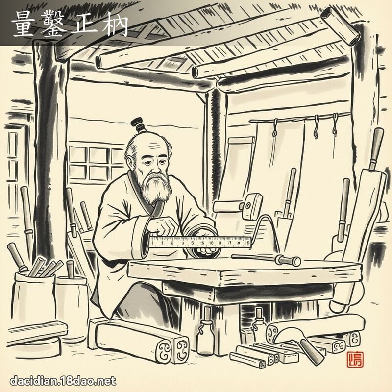 量鑿正枘 配图