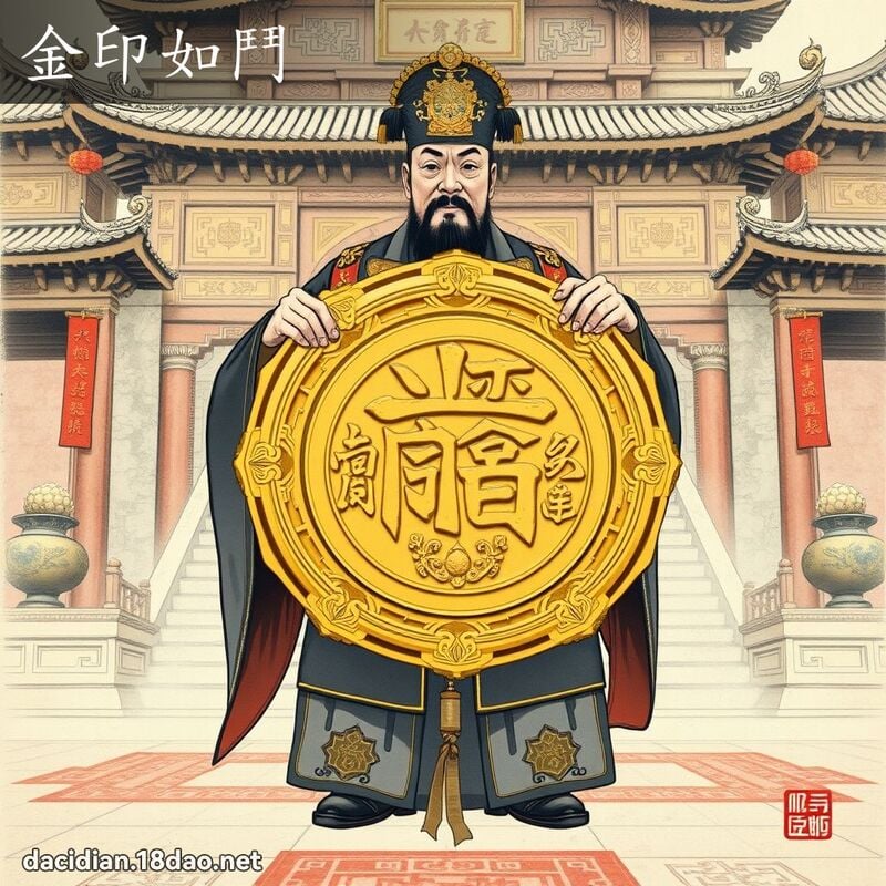 金印如鬥 配图