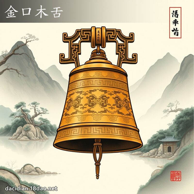 金口木舌 配图