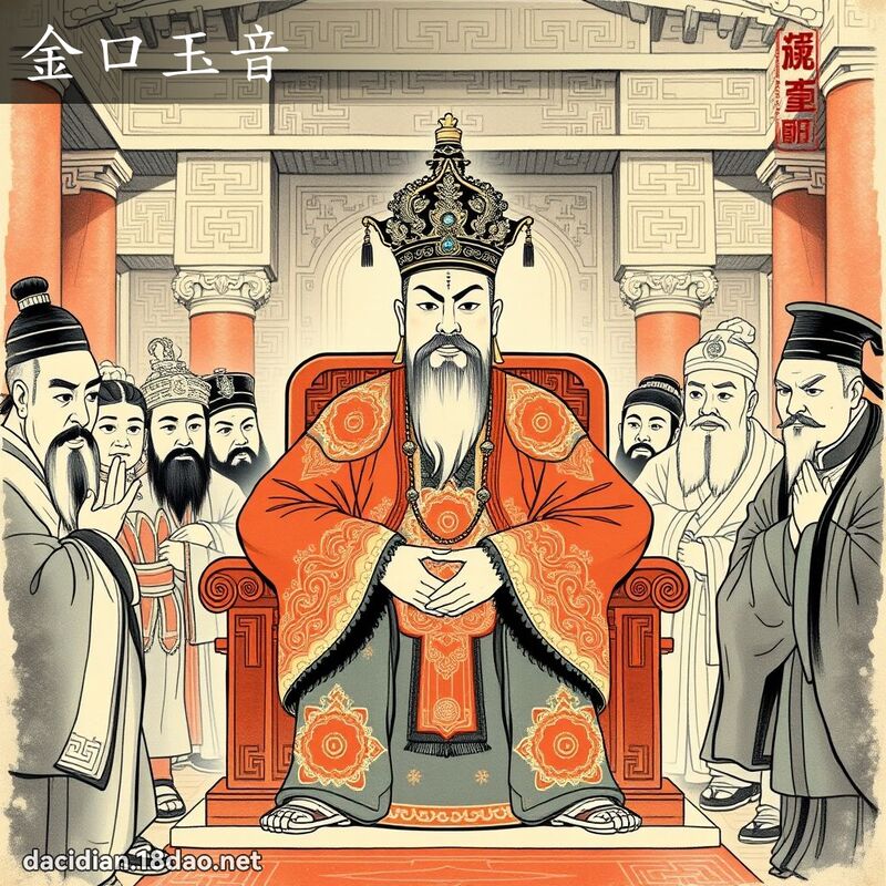 金口玉音 配图