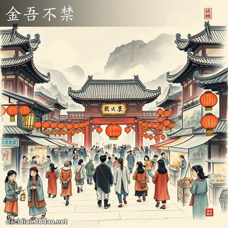 金吾不禁 配图