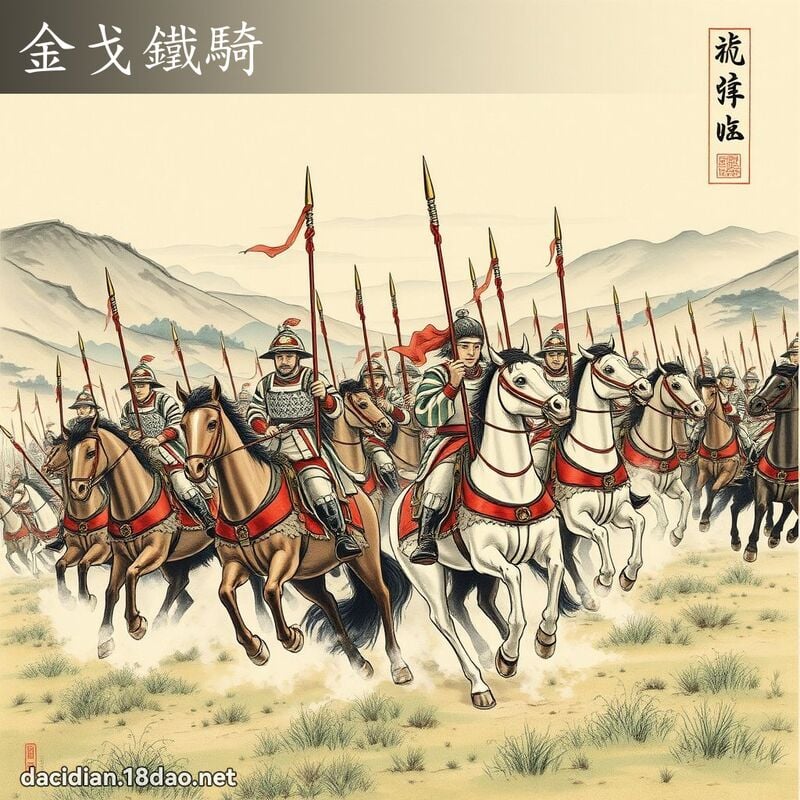 金戈铁骑 配图