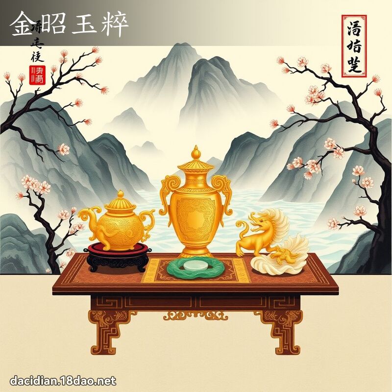 金昭玉粹 配图