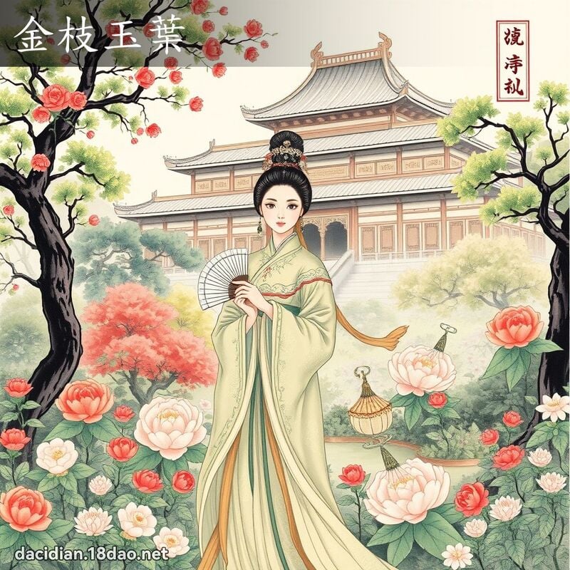 金枝玉叶 配图
