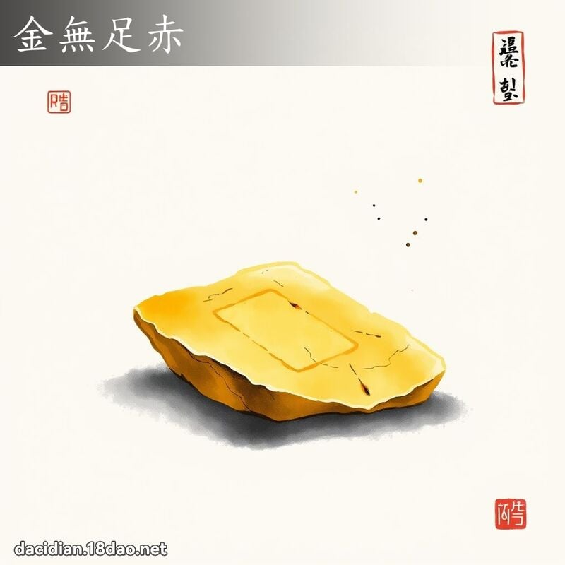 金无足赤 配图