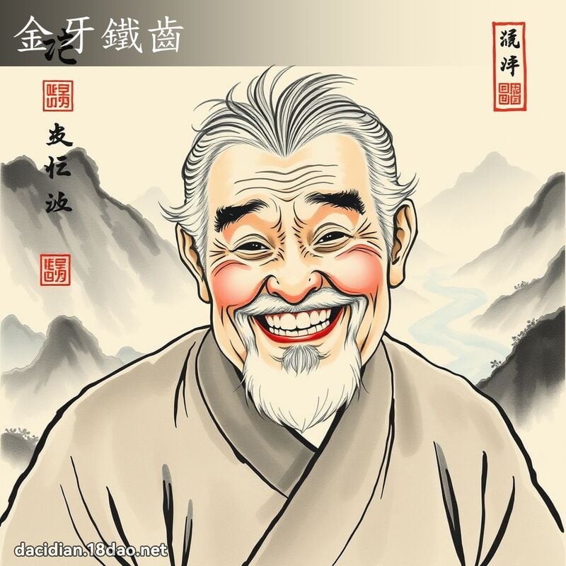 金牙铁齿 配图