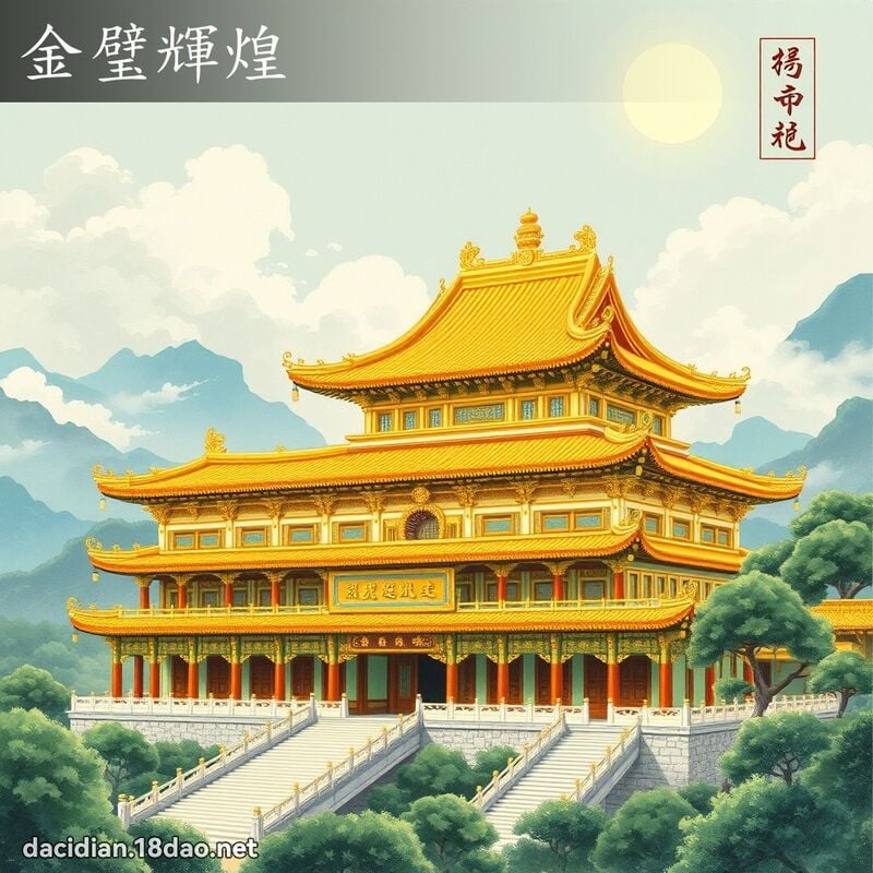 金璧辉煌 配图