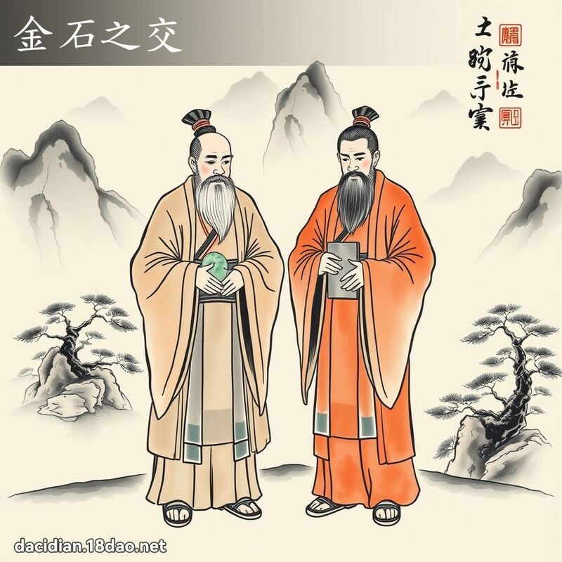 金石之交 配图