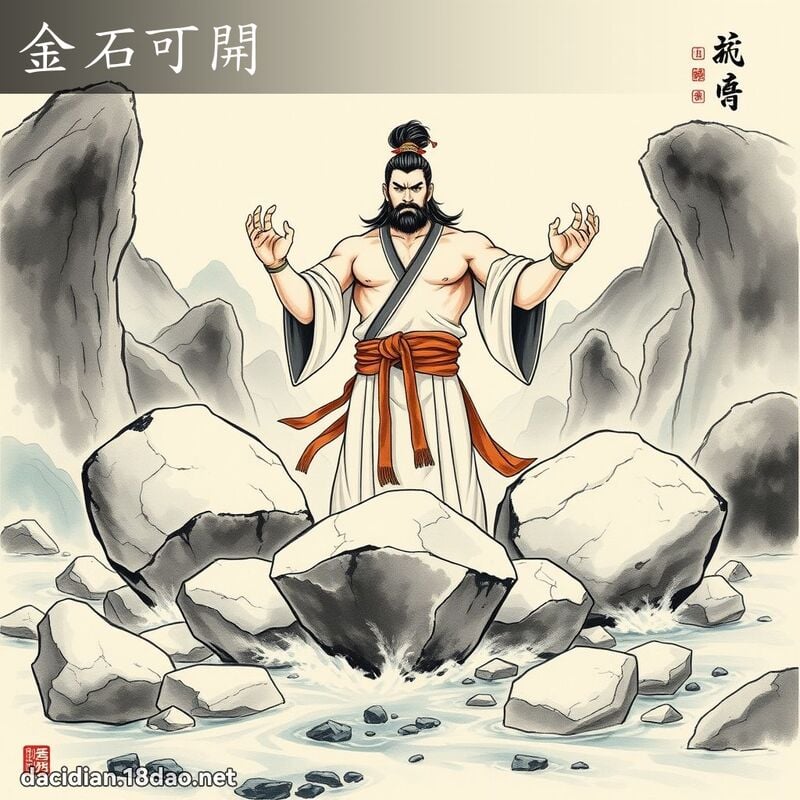 金石可开 配图