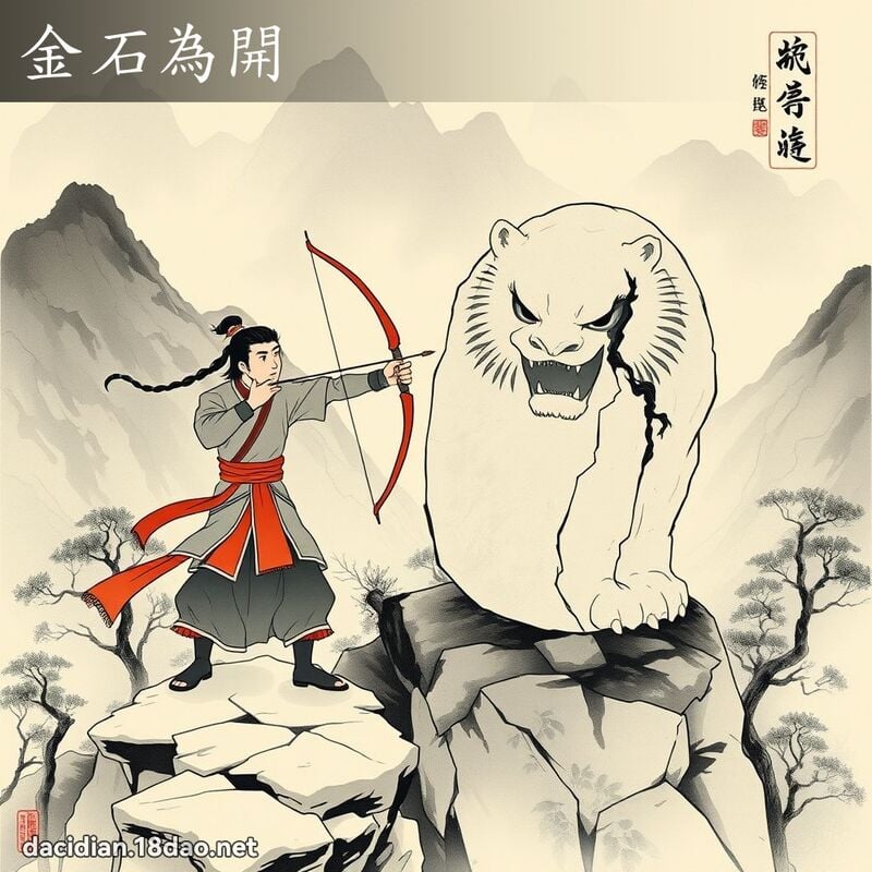 金石为开 配图