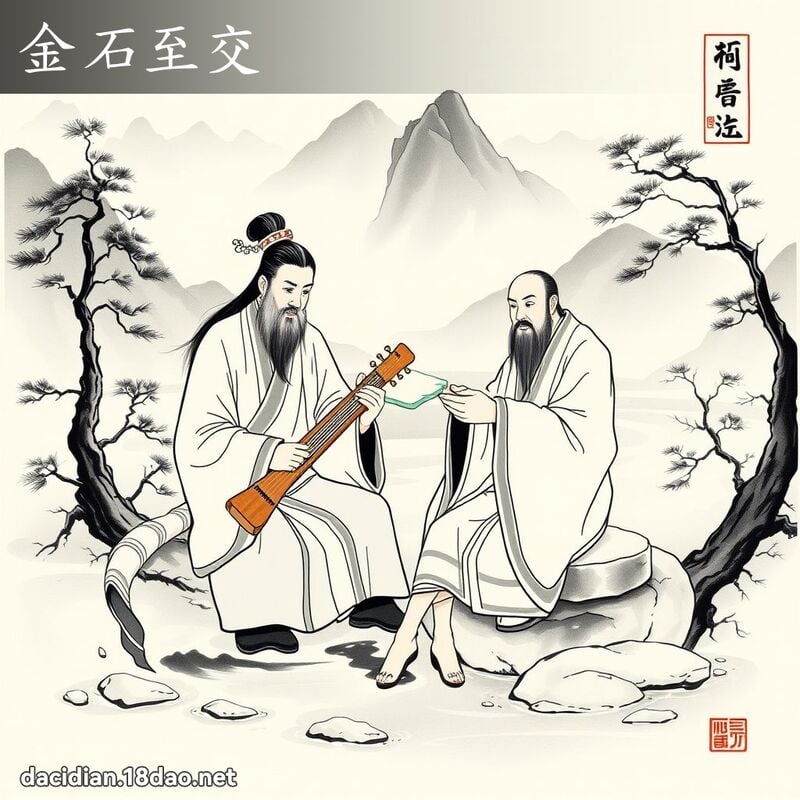 金石至交 配图