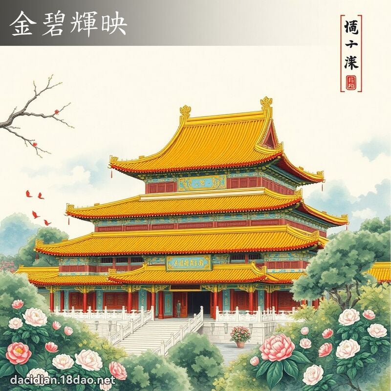 金碧辉映 配图